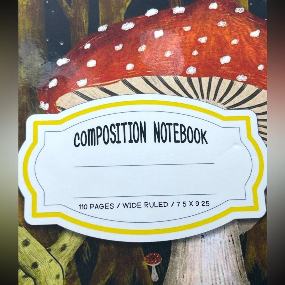 Frog Yoga Composition Book, NWOT